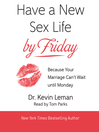 Cover image for Have a New Sex Life by Friday